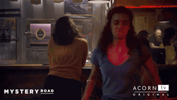 Cat Fight In A Bar GIF