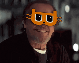 Cat Glasses Jack Nicholson Yes GIF