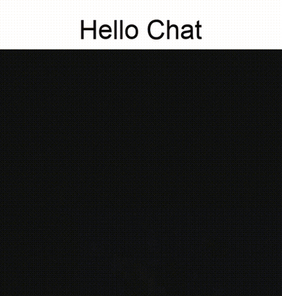 Cat Hanging From Ceiling Saying Hello Chat GIF