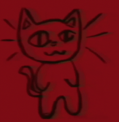 Cat Holding Microphone GIF