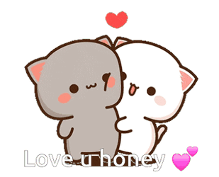 Cat Hug Love GIF