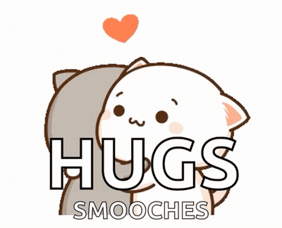 Cat Hugging Another Cat Hugs Smooches GIF
