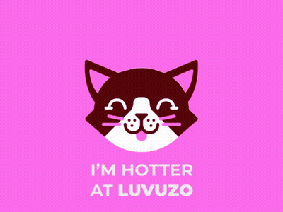 Cat I'm Hotter At Luvüzó GIF