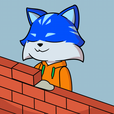 Cat In Blue Mask And Orange Hoodie GIF