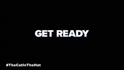 Cat In Hat Saying Get Ready GIF