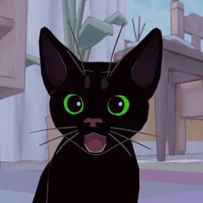 Cat In Robin Hood Costume Holding Arrow Over Salad GIF