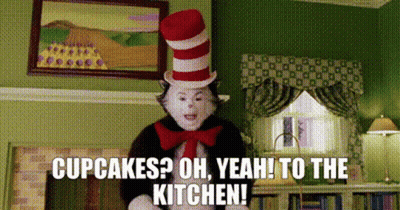 Cat In The Hat Cupcakes? Oh Yeah! Kitchen GIF