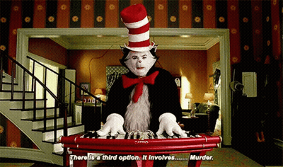 Cat In The Hat Playing Piano GIF