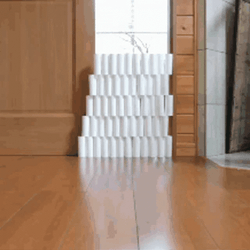 Cat Jumping Obstacle GIF