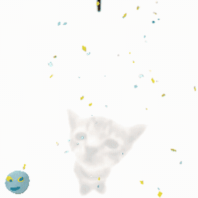 Cat Laying Down On Blanket GIF