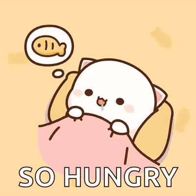 Cat Laying In Bed Thinking About Bubble Tea GIF
