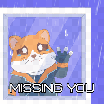 Cat Looking Out Window Missing You GIF