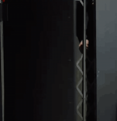 Cat Looking Out Window Saying Not Hehe GIF