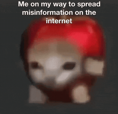Cat Me On My Way To Spread Misinformation GIF