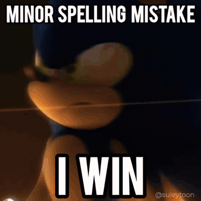 Cat Minor Spelling Mistake I Win GIF