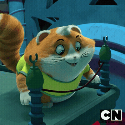 Cat On CN Cartoon Network Advertisement GIF