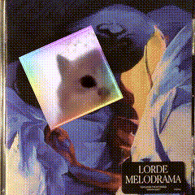 Cat On Lorde Melodiama Album GIF