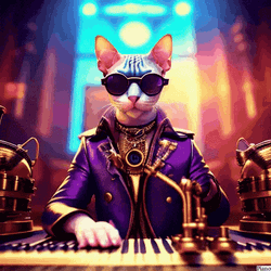 Cat Piano GIFs Download Share GIFDB