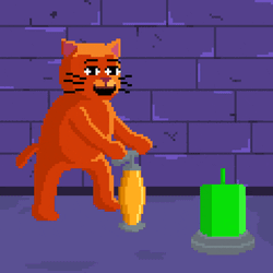 Cat Pixel GIF