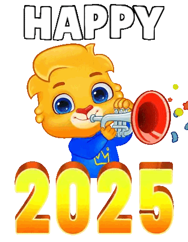 Cat Playing Trumpet 2025 Sticker