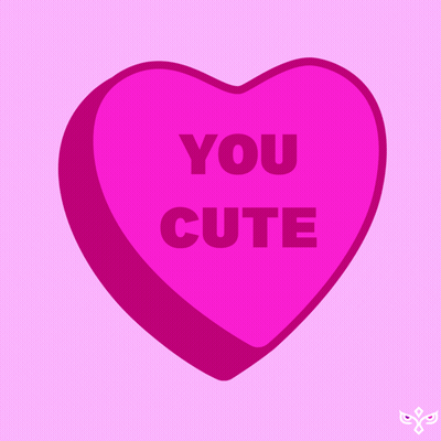 Cat Putting Heart Says Love You Cutie Pie GIF