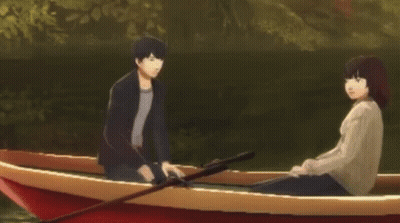 Cat Rowing Boat Saying Yep Me Again GIF