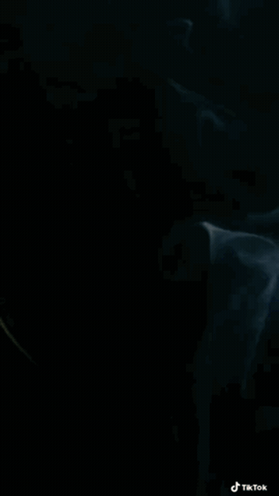 Cat's Ear TikTok Black Background GIF
