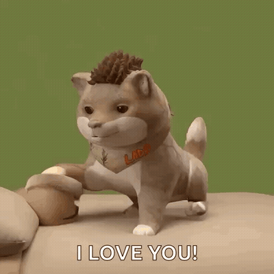 Cat Santa Hat Sleeping Goodnight I Love You GIF