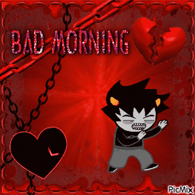 Cat Saying Bad Morning GIF