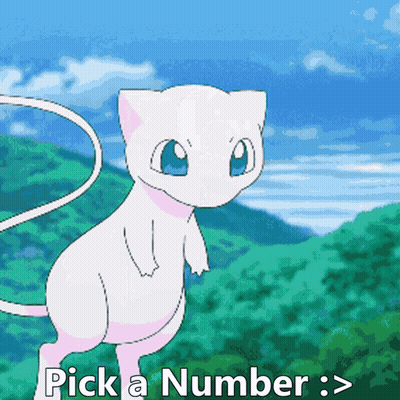 Cat Saying Pick A Number GIF