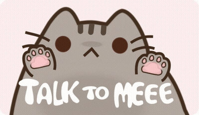 Cat Saying Talk To Me GIF