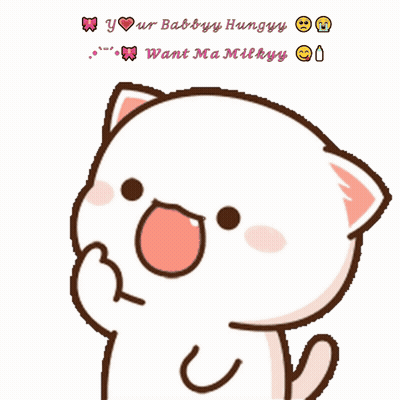 Cat Saying Your Babby Hungry GIF