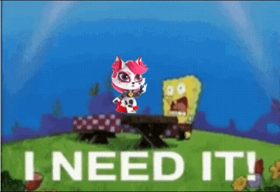 Cat Sitting At Table I Need It GIF