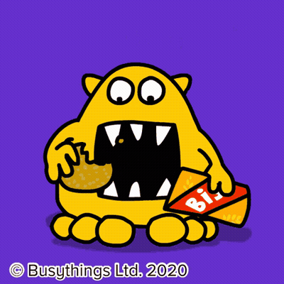 Cat Sitting On Pancake Stack With Butter GIF
