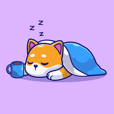Cat Sleeping With Cup Of Coffee GIF