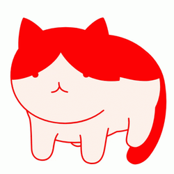 Cat Spinning Fluffy And Colorful GIF