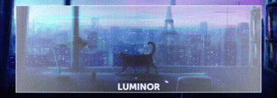 Cat Standing In Front Of Window With Luminor GIF