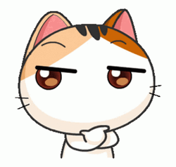 Cat Thinking Mmm GIF