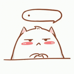Cat Thinking Of No Words GIF