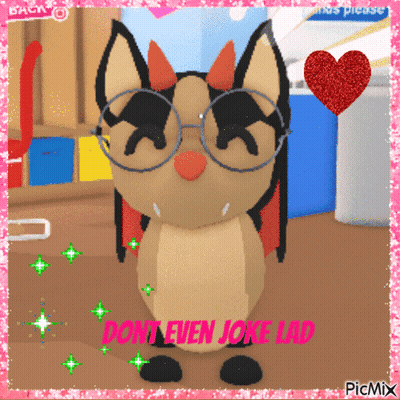 Cat Wearing Glasses And Horns Don't Even Joke Lad GIF