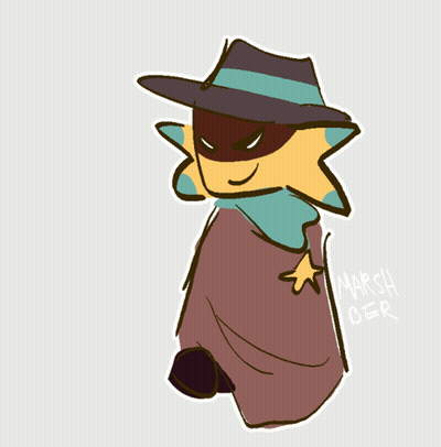 Cat Wearing Hat And Cape Marsh Ger GIF