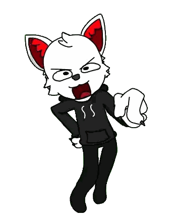 Cat Wearing Hoodie Giving Thumbs Up Sticker