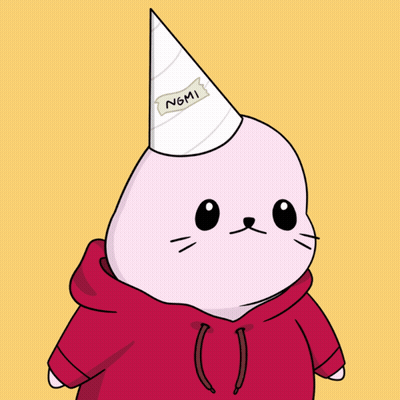 Cat Wearing Party Hat Nemi GIF