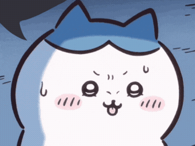 Cat With Blue Headband GIF