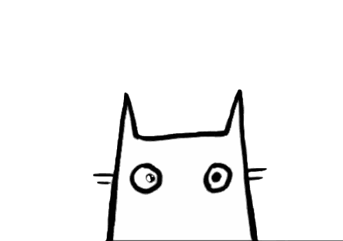 Cat With Brain Out Of Nose Sticker