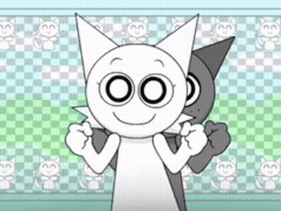 Cat With Circles Around Eyes GIF