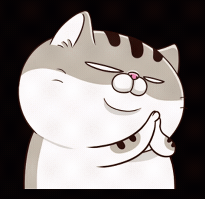 Cat With Eyes Closed And Pink Nose GIF