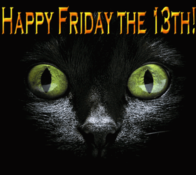 Cat With Green Eyes Friday The 13Th GIF