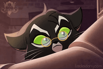 Cat With Green Eyes Lockadaisy.com GIF