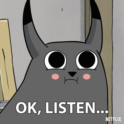 Cat With Horns Saying Ok Listen GIF